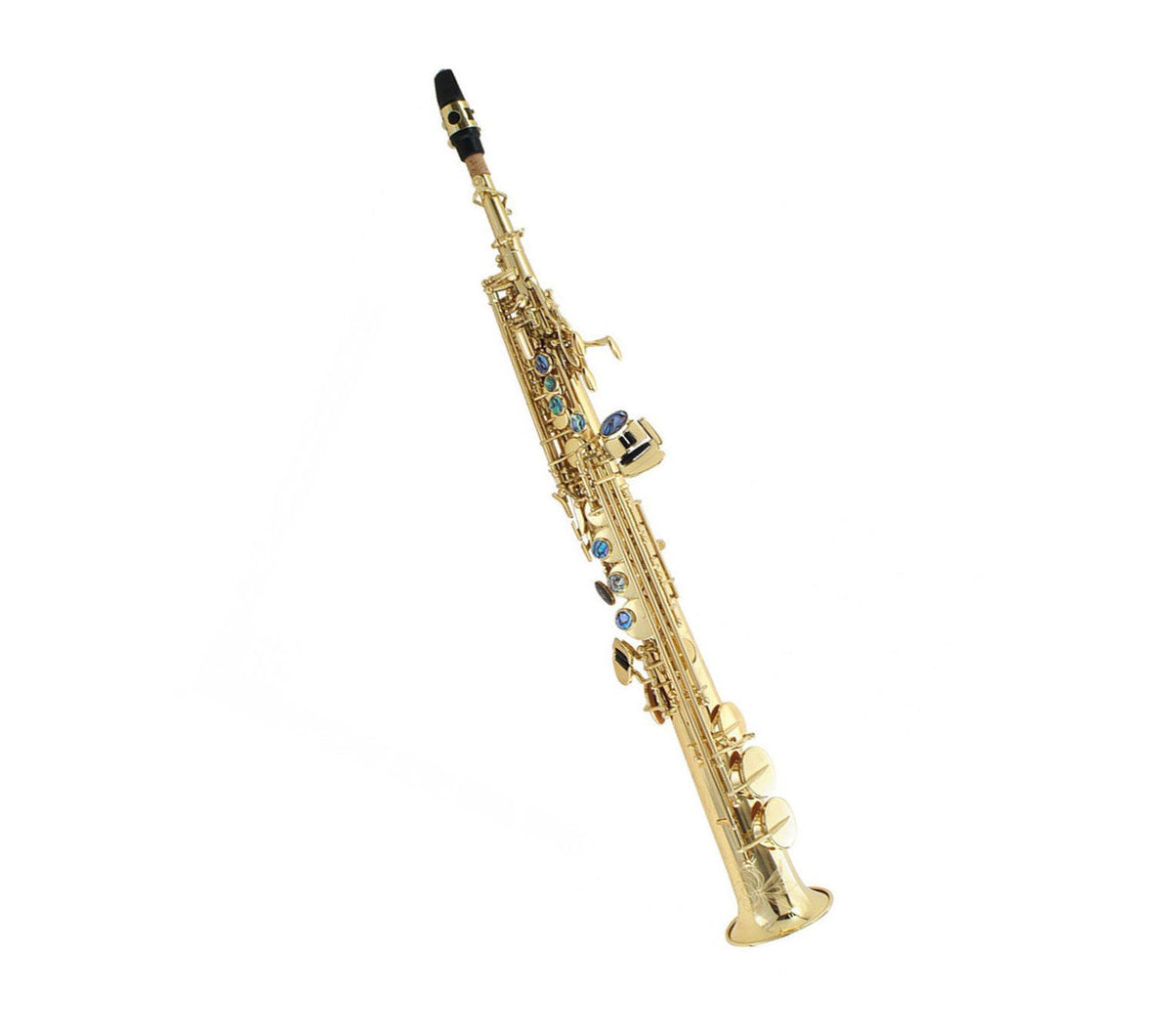 P Mauriat System 76 GL 2nd Edition Straight Soprano Sax Gold Lacquer