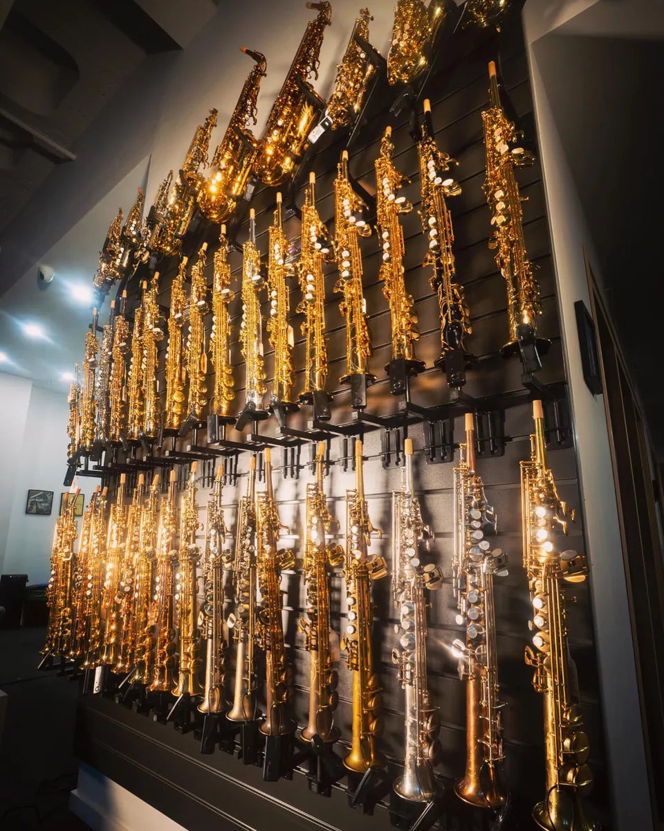 Colección de saxofones sopranos
