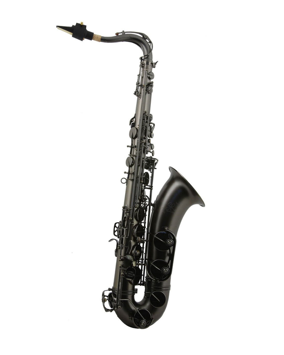 Trevor James - SR - Tenor Saxophone - Frosted Black Nickel – SAX