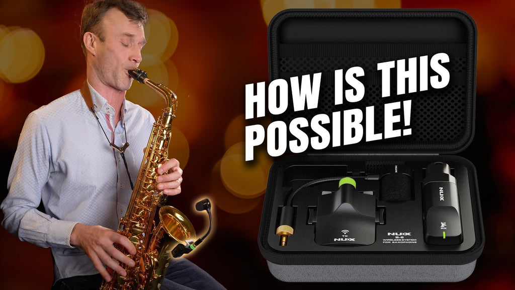 Game-Changing Wireless Mic! NU-X B-6 Wireless Microphone - SAX