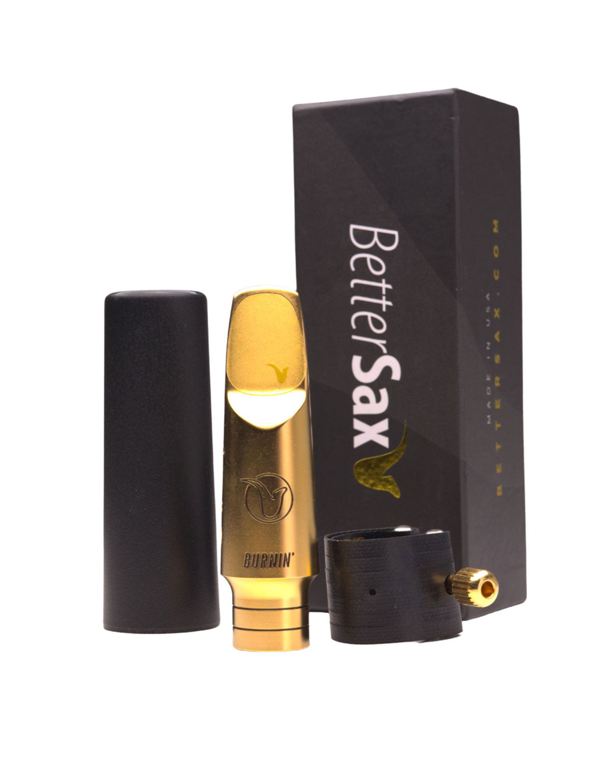 BetterSax BURNIN' - Metal Alto Saxophone Mouthpiece – SAX