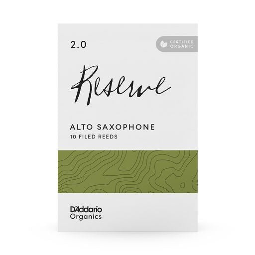 D'Addario Organic Reserve - Alto Reeds - Box of 10 - Half Price - SAX