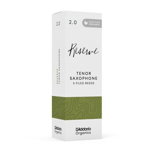 D'Addario Organic Reserve - Tenor Reeds - Box of 5 - Half Price - SAX