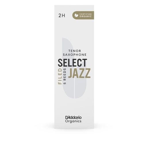 D'Addario Organic Select Jazz - Tenor Reeds - Box of 5 - Half Price - SAX