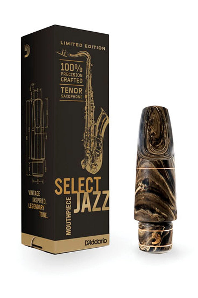 D'Addario Select Jazz Limited Edition Sandstone Marble Tenor Saxophone Mouthpiece - SAX