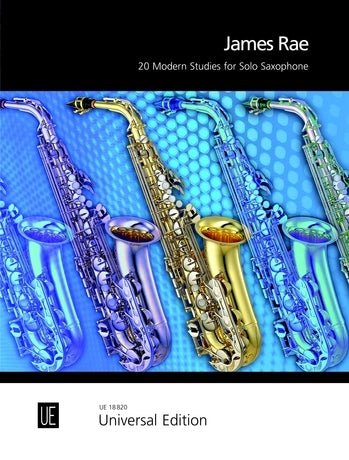 James Rae: 20 Modern Studies For Solo Saxophone - SAX