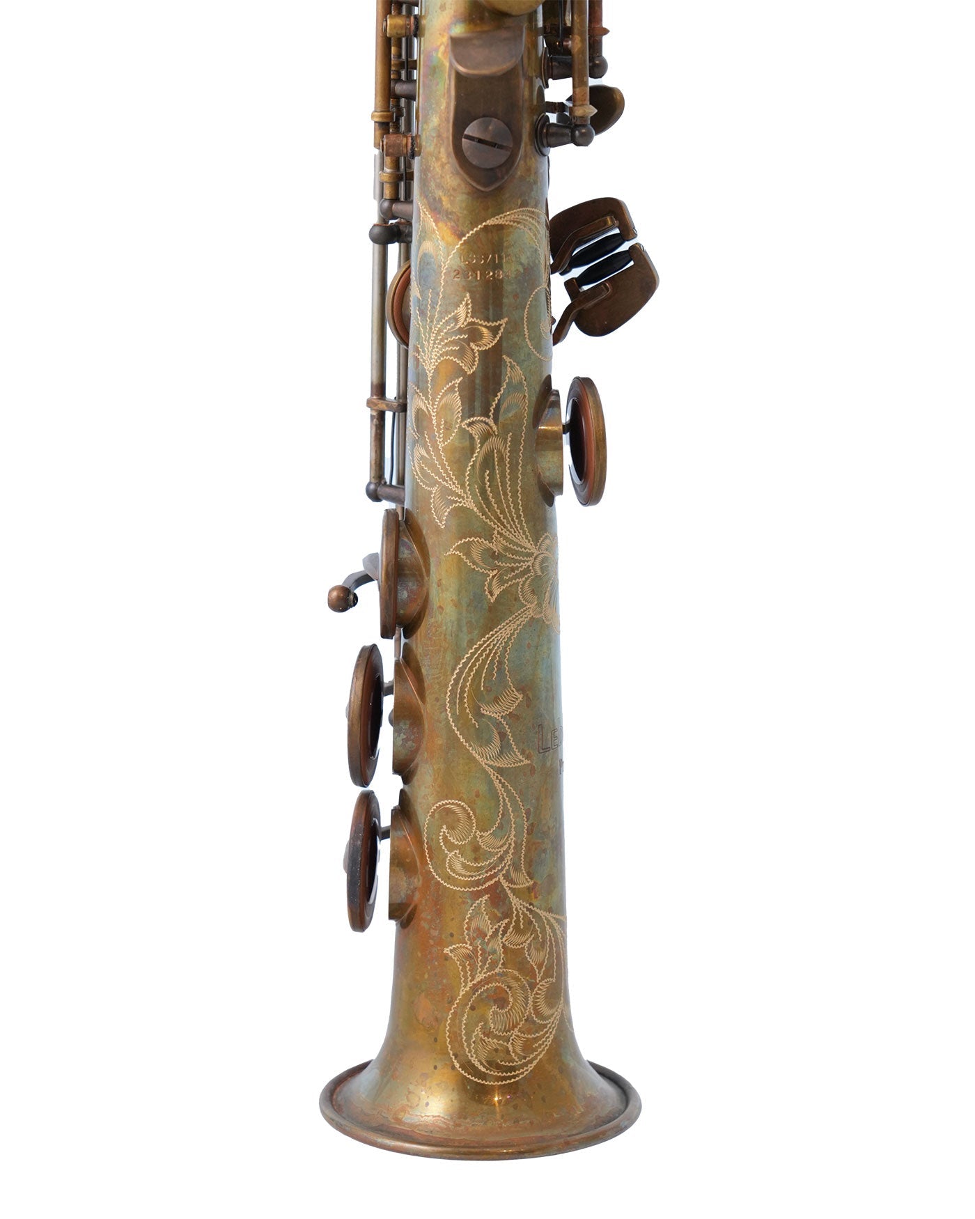 Leblanc LSS711AB Premiere Soprano Saxophone - Aged Brass – SAX