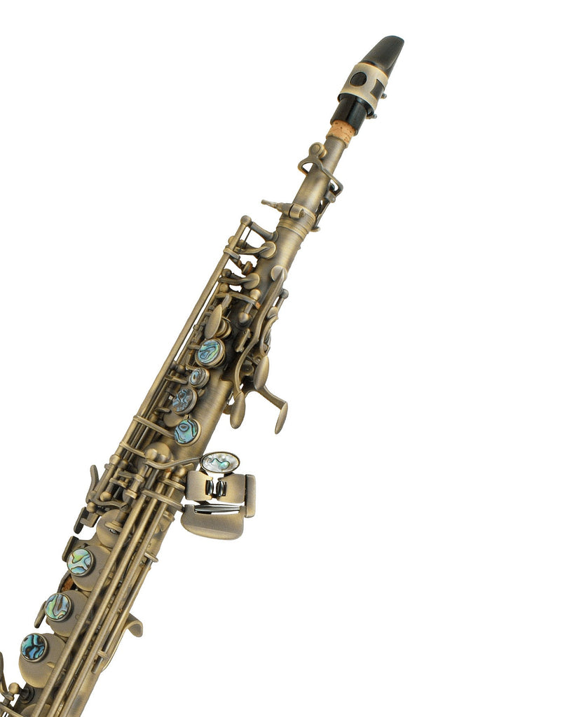 P Mauriat System 76 DK 2nd Edition Straight Soprano Saxophone - Vintage Finish - SAX