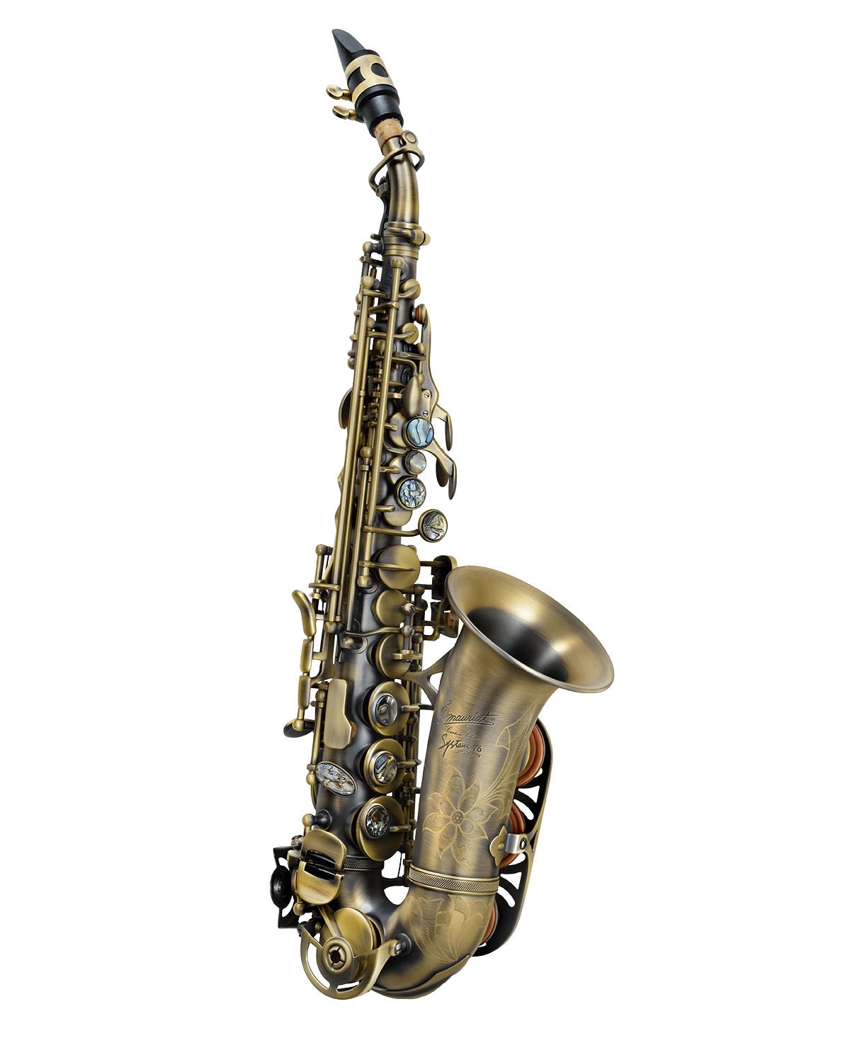 P Mauriat System 76 DK II Curved Soprano Saxophone - Vintage