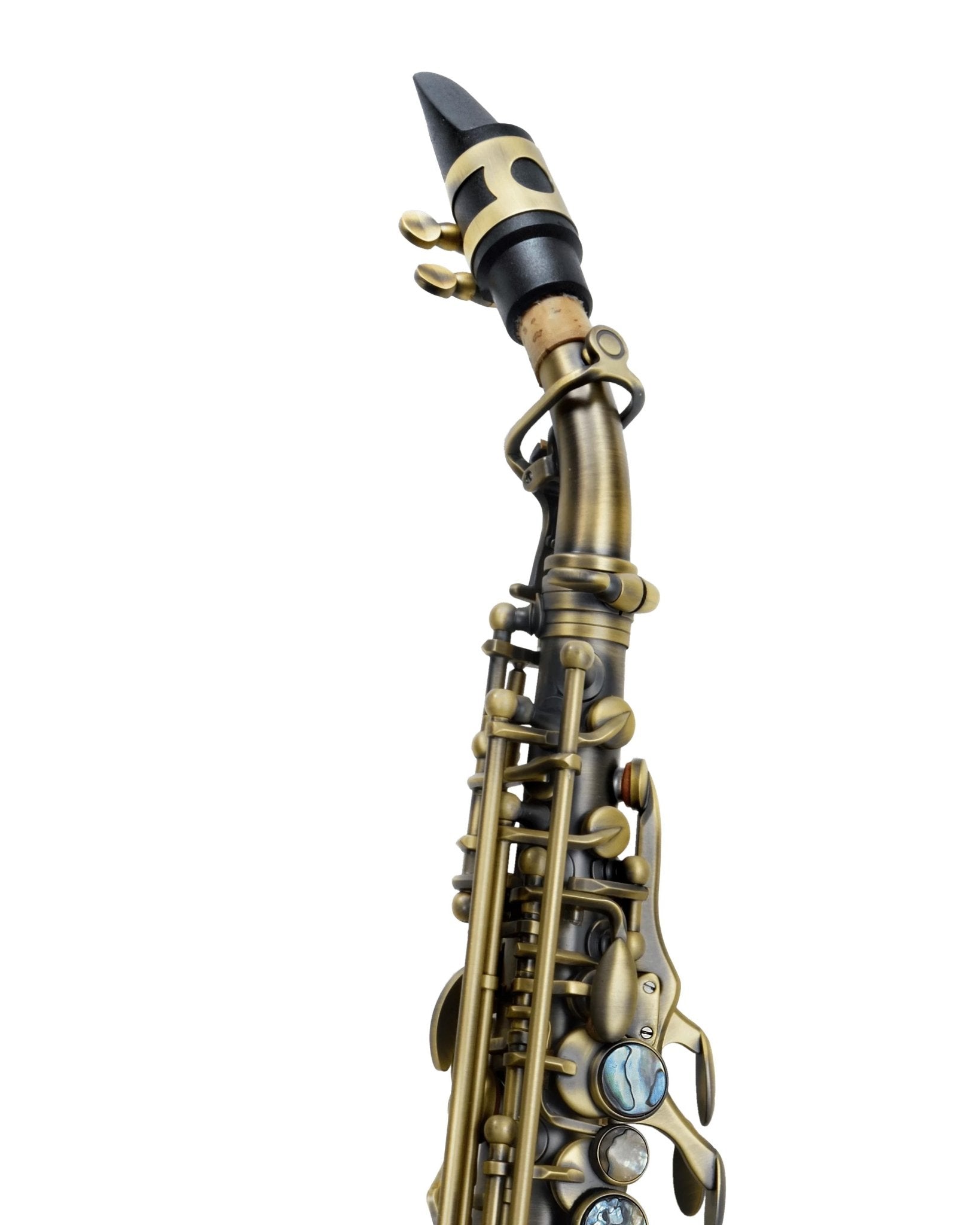 P Mauriat System 76 DK II Curved Soprano Saxophone - Vintage