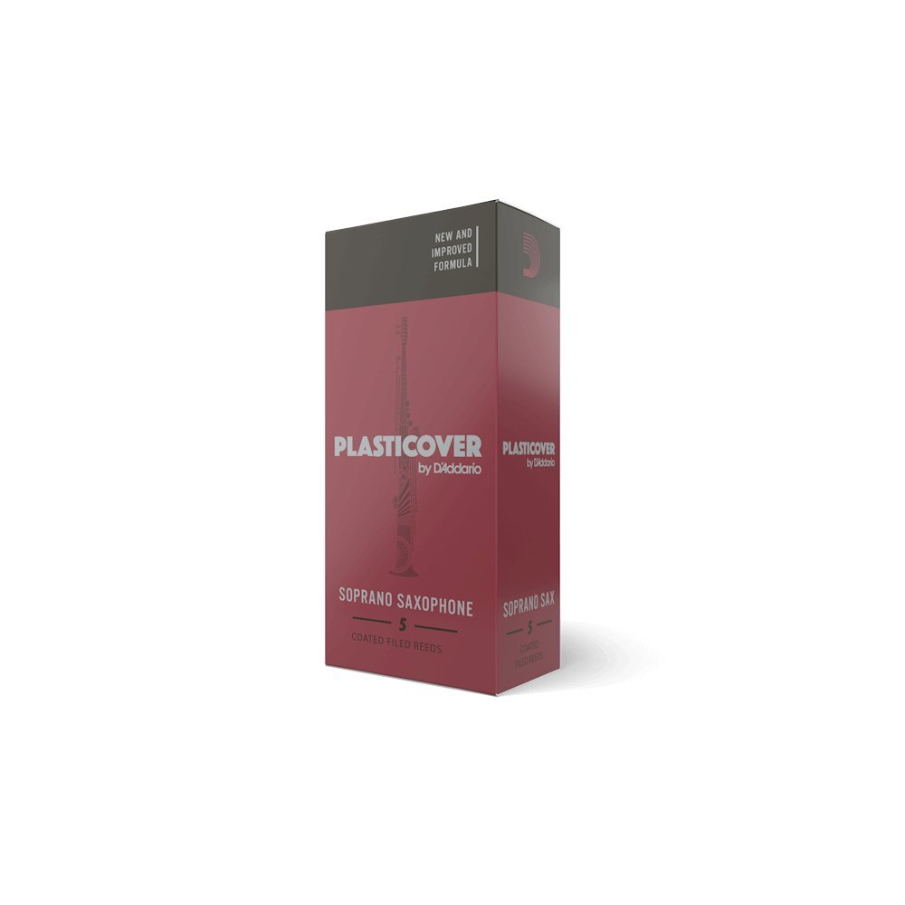 Plasticover by D'Addario - Soprano Reeds - Box of 5 - Half Price - SAX