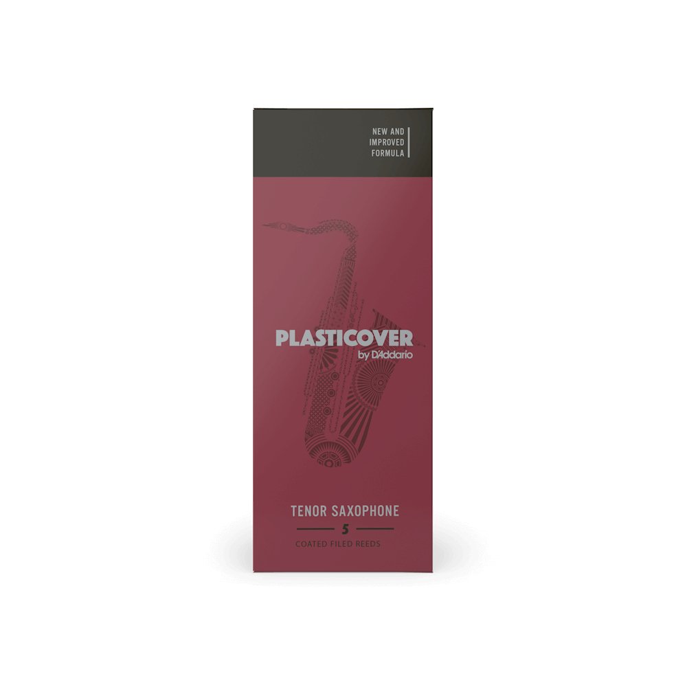 Plasticover by D'Addario - Tenor Saxophone Reeds - Box of 5 - SAX