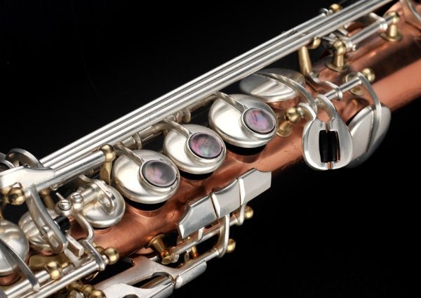 Rampone & Cazzani R1 Jazz Straight Soprano Saxophone - Copper - SAX