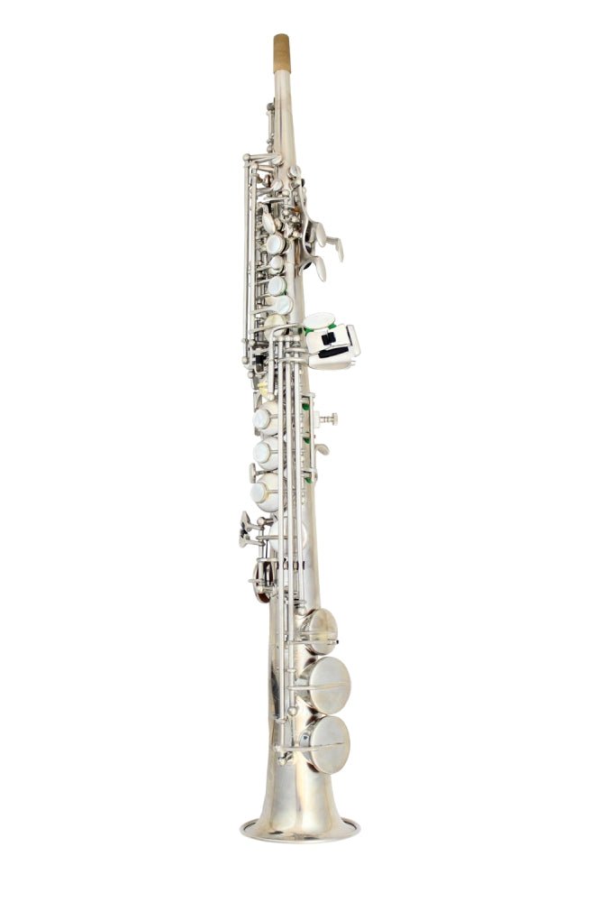 Rampone & Cazzani R1 Jazz Straight Soprano Saxophone - Solid Silver - SAX