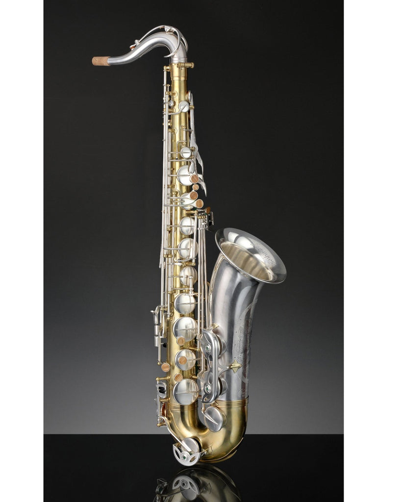 Rampone & Cazzani R1 Jazz Tenor Saxophone - Two Voices - Silver / Brass - SAX
