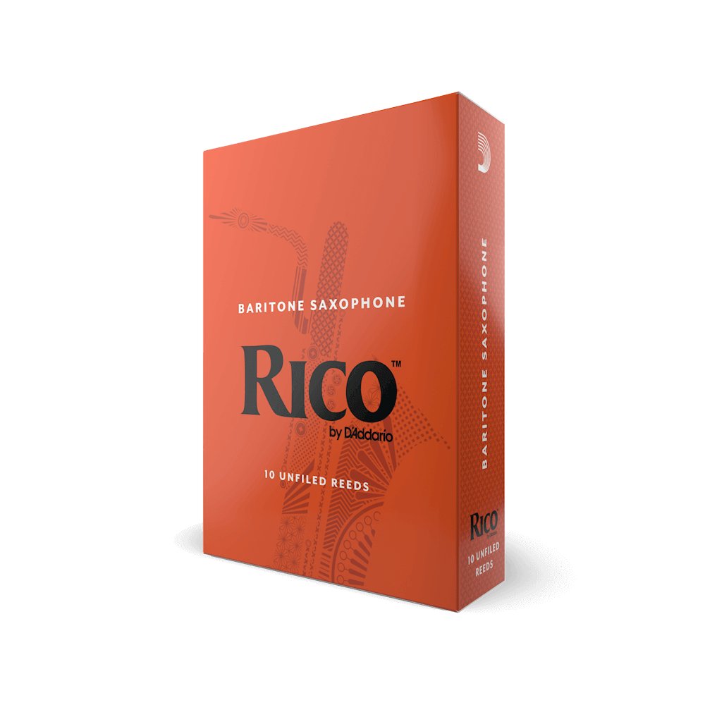 Rico by D'Addario - Baritone Saxophone Reeds - Box of 10 - SAX