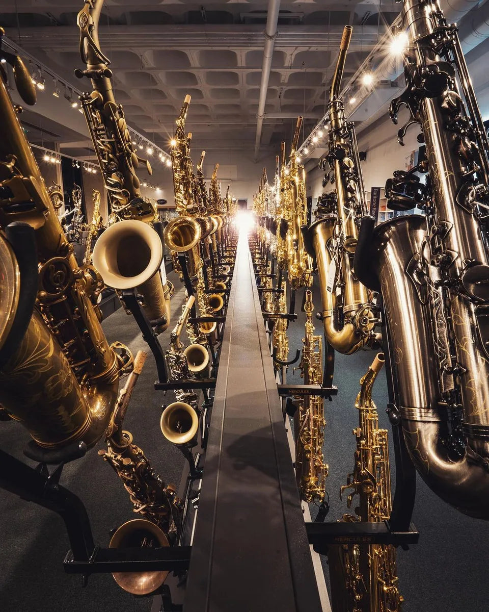 Una selección inigualable de saxofones altos y tenores