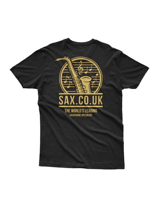 SAX T-Shirt - Black / Gold - Small - SAX