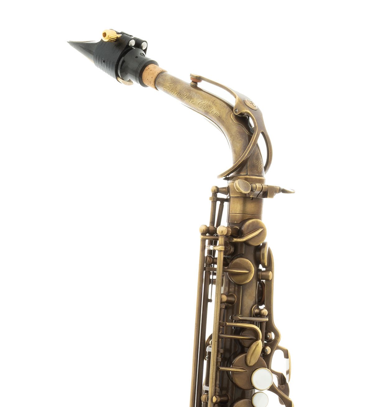 Sax Customs Signature Custom - Alto Saxophone - Unlacquered Raw – SAX