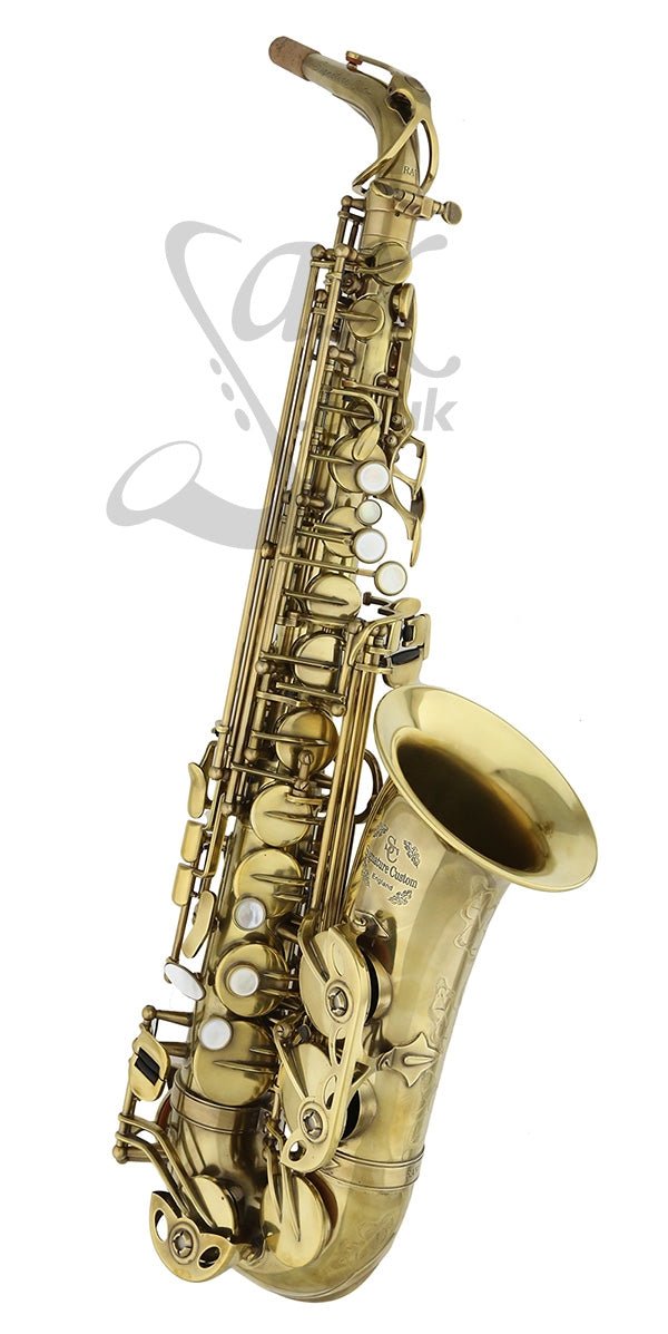 Sax Customs Signature Custom - Alto Saxophone - Unlacquered Raw XS – SAX