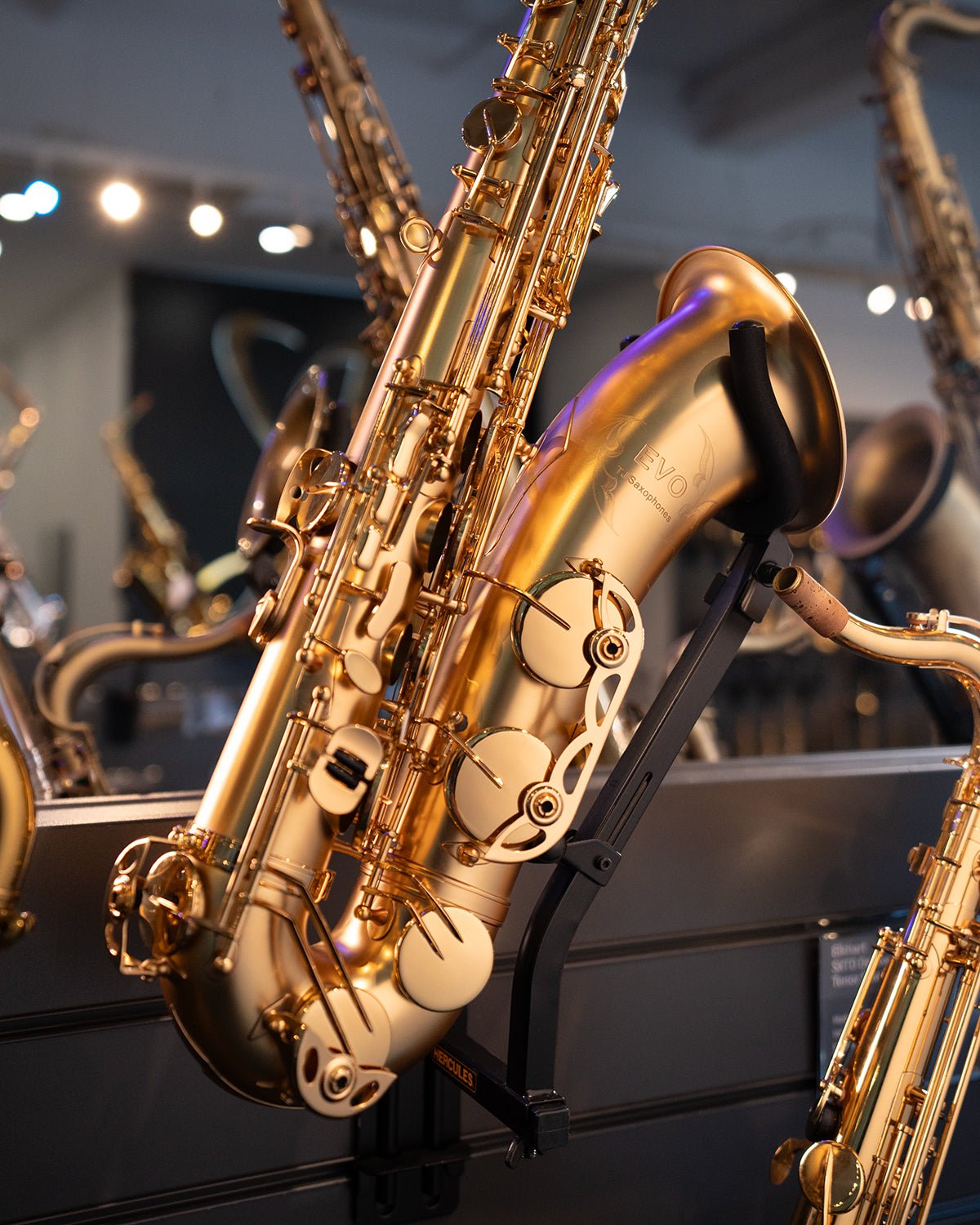 Trevor James - EVO Tenor Sax - Matt Gold Lacquer – SAX