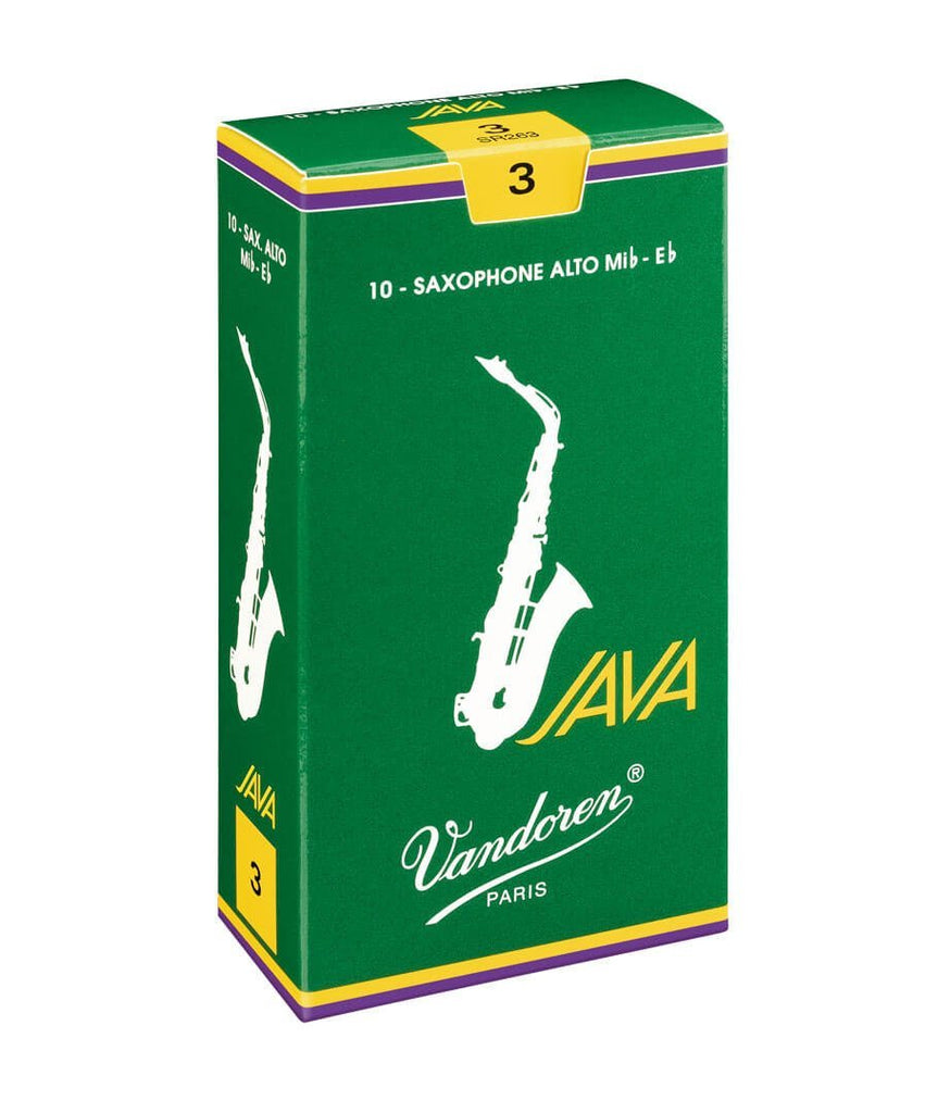 Vandoren Java - Alto Reeds - Box of 10 - Half Price - SAX