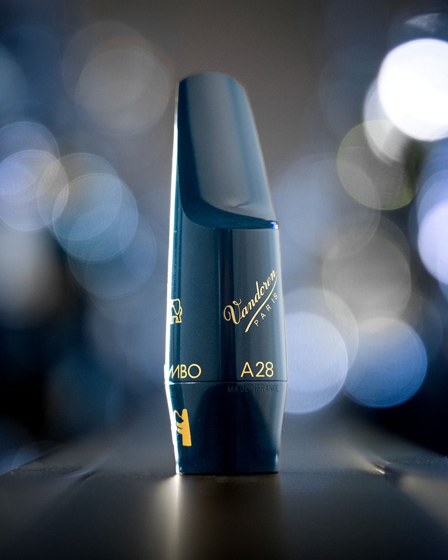 Vandoren Jumbo Java Ebonite - Alto Saxophone Mouthpiece - A28 Blue