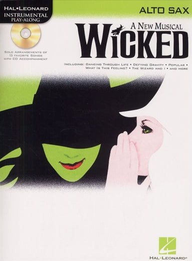 Wicked - Hal Leonard Instrumental Play-Along - SAX