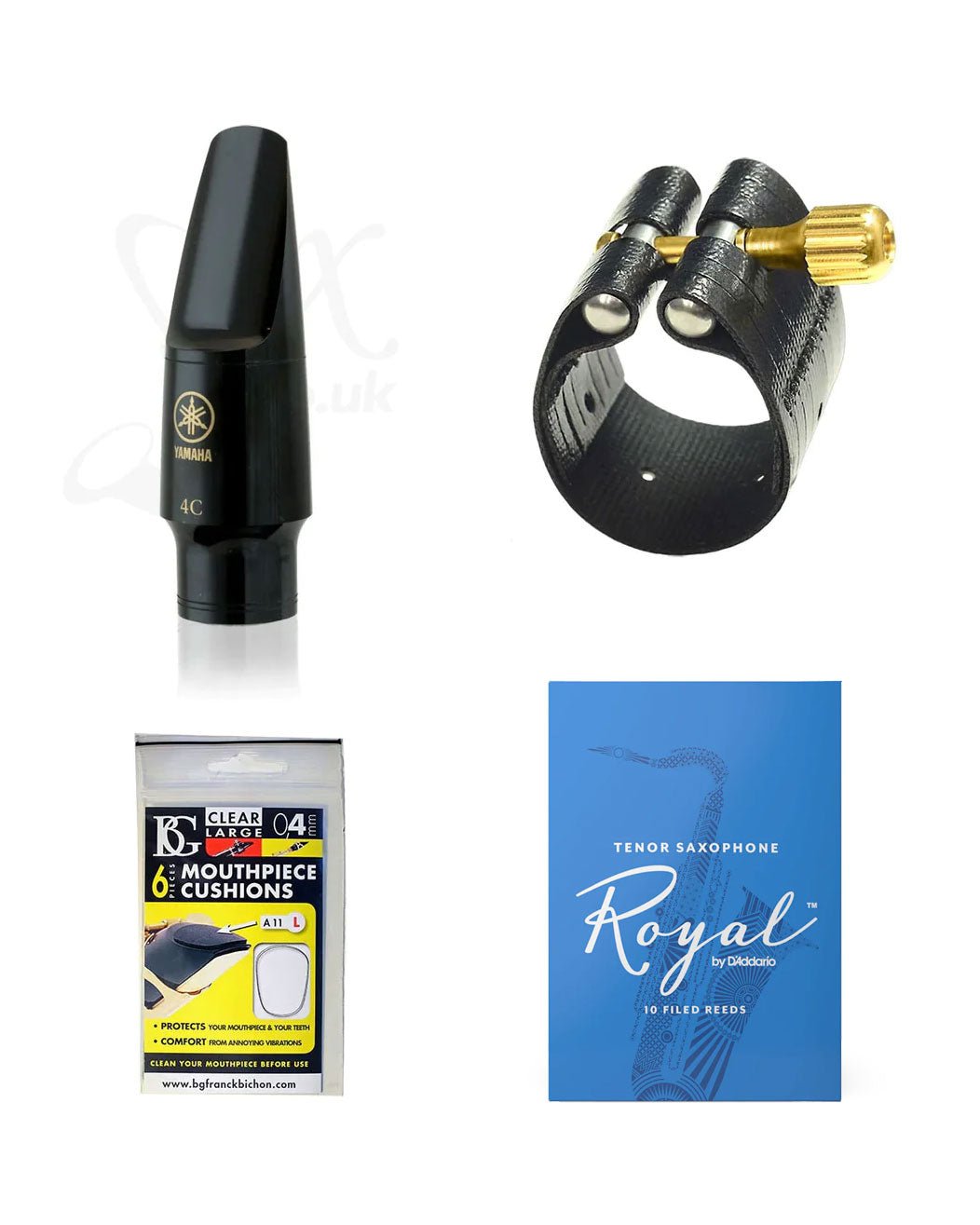 Yamaha Beginner Tenor Saxophone Mouthpiece Set Up SAX