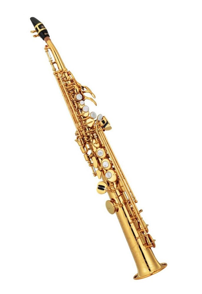 Yamaha Custom YSS-82ZR - Curved Neck Soprano Saxophone - Gold Lacquered - SAX