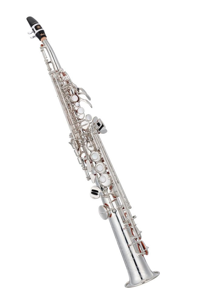 Yamaha Custom YSS-82ZRS - Curved Neck Soprano Saxophone Silver Plated - SAX